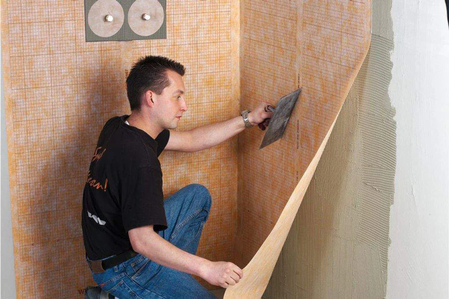 What is the cheapest way to waterproof a bathroom wall